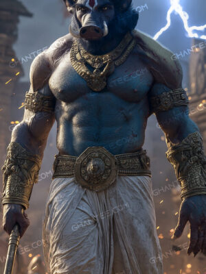 varaha avatar action wallpaper for mobile phone