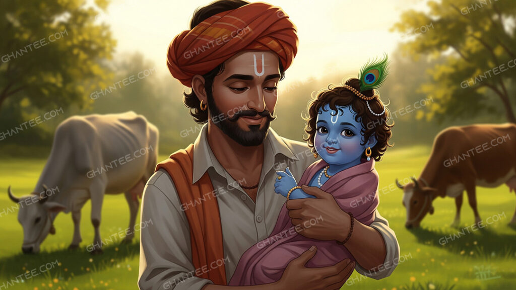 Cutest bal krishna wallpaper