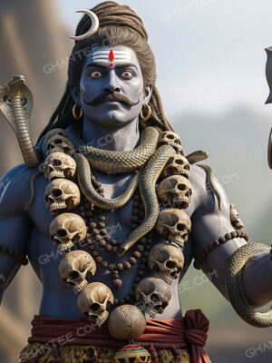 Divine Wrath – Kaal Bhairav Ultra HD PC Wallpaper