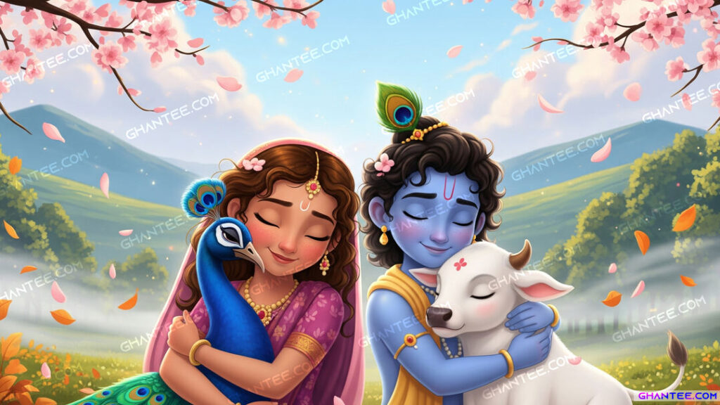 cute radha krishna wallpaper HD 4k