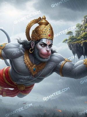 hanuman ji with sanjivani pc wallpaper