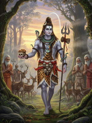 Shiva Bhikshatana Digital Image Download