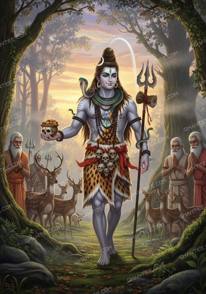 Shiva Bhikshatana Digital Image Download