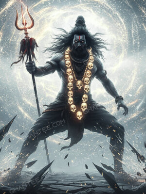 Kaal Bhairav 8K Wallpaper