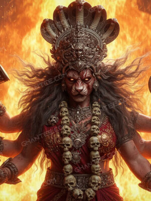 pratyangira devi 4k wallpaper