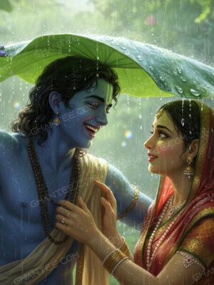 radha krishna divine love laptop wallpaper