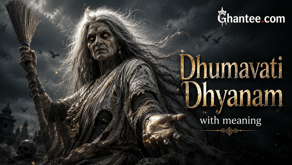 Dhumavati Dhyanam with meaning