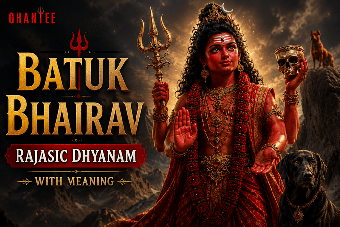 Batuk Bhairav - Rajasic dhyanam with meaning