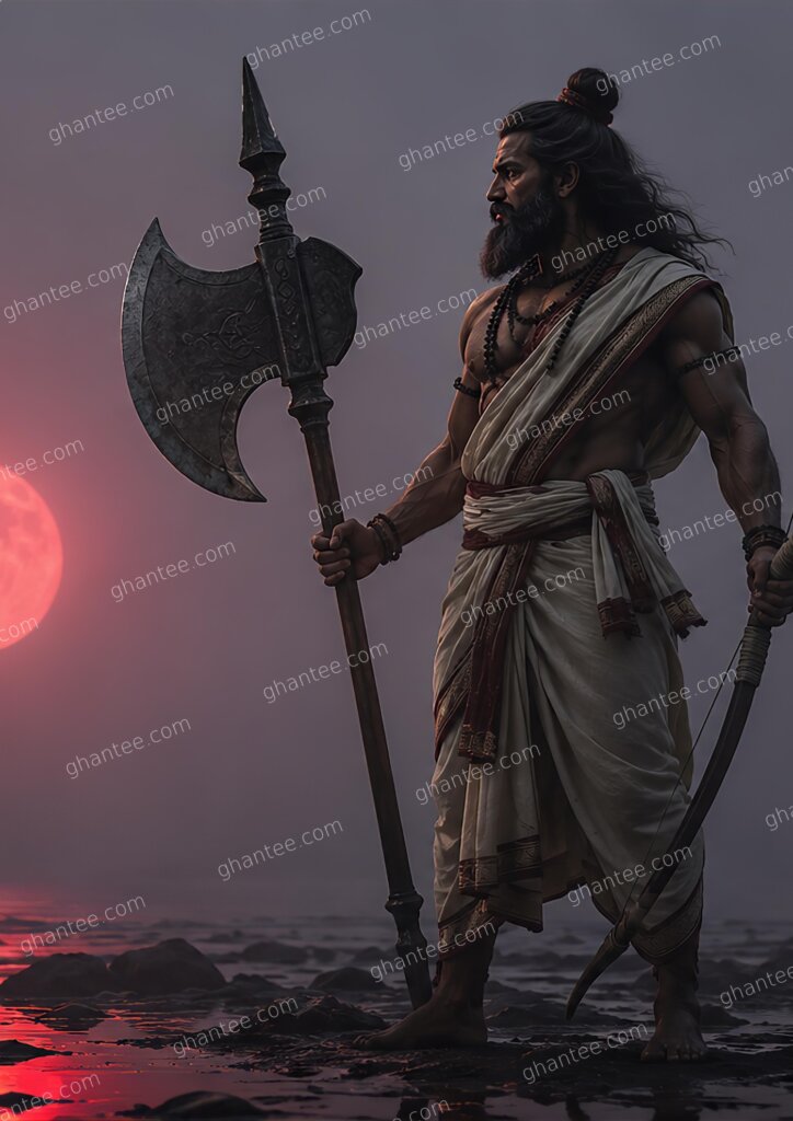 Parshuram Wallpaper HD 4K — A3 Print (Print Ready)