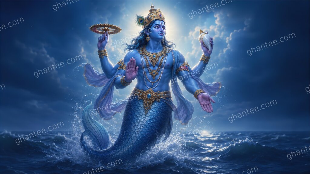 Matsya Avatar Wallpaper HD 4K