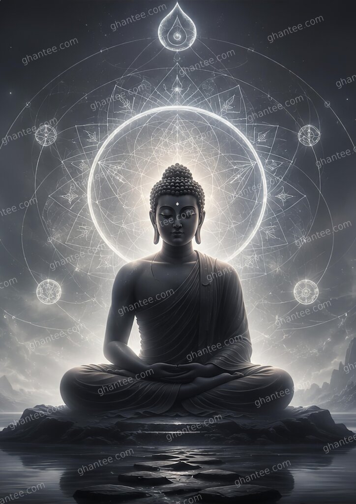 Buddha Wallpaper HD 4K — A2 Print (Print Ready)