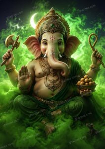 Ganesh Wallpaper HD — A3 Print (Print Ready)