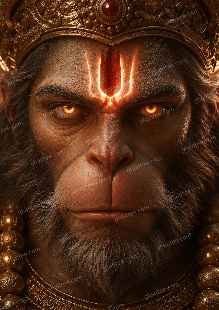 Bajrangbali Wallpaper HD — A2 Print (Print Ready)