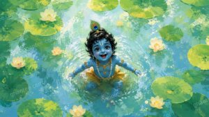 Cute Kanha Photo Wallpaper — 4K Desktop Wallpaper (3840x2160)