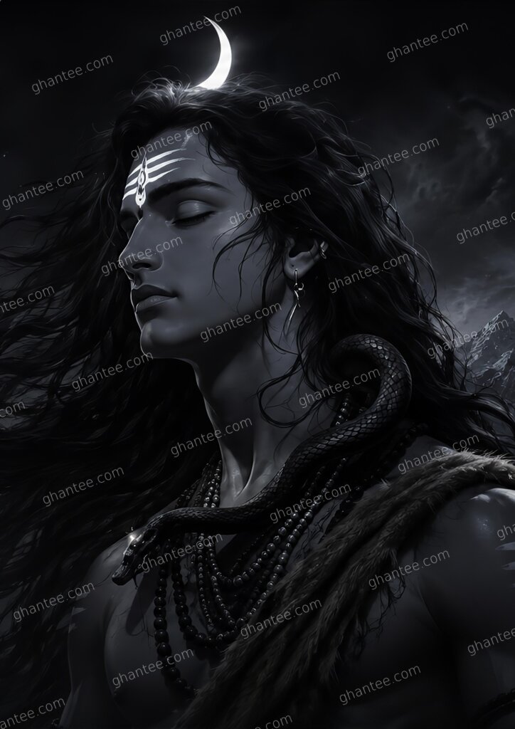 Mahadev Wallpaper HD 4K — A2 Print (Print Ready)