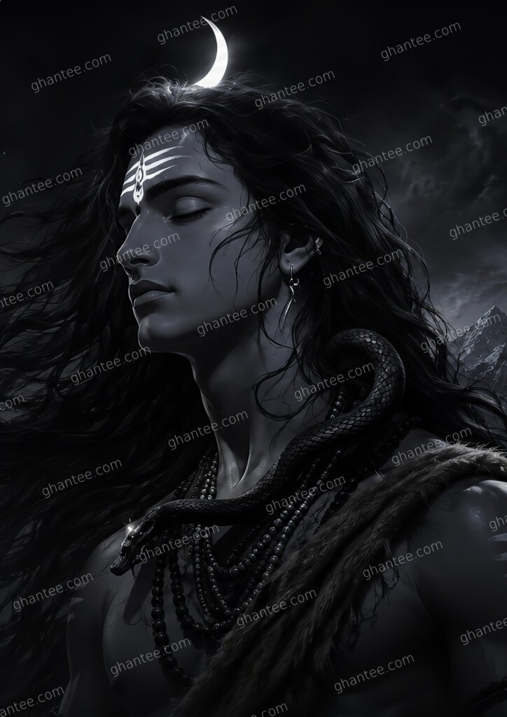 Mahadev Wallpaper HD 4K — A3 Print (Print Ready)