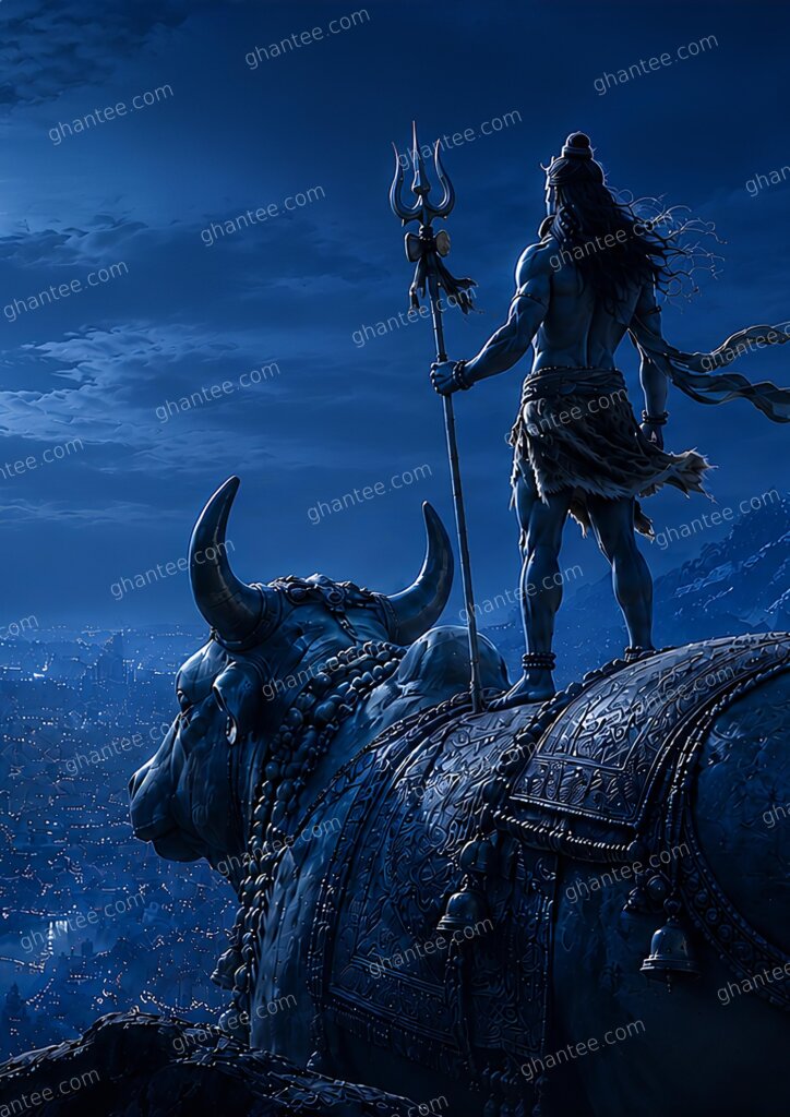 Har Har Mahadev Wallpaper — A2 Print (Print Ready)
