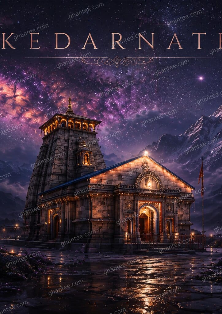 Kedarnath Wallpaper — A3 Print (Print Ready)