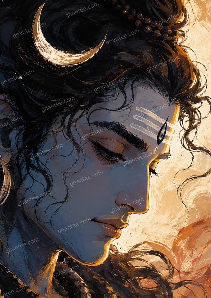 Lord Shiva Wallpaper — A3 Print (Print Ready)