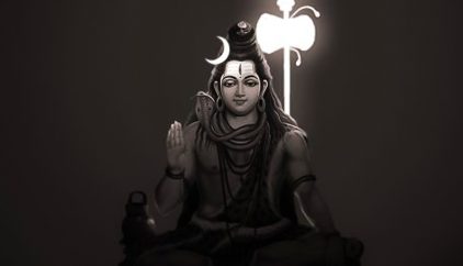 black lord shiva wallpaper